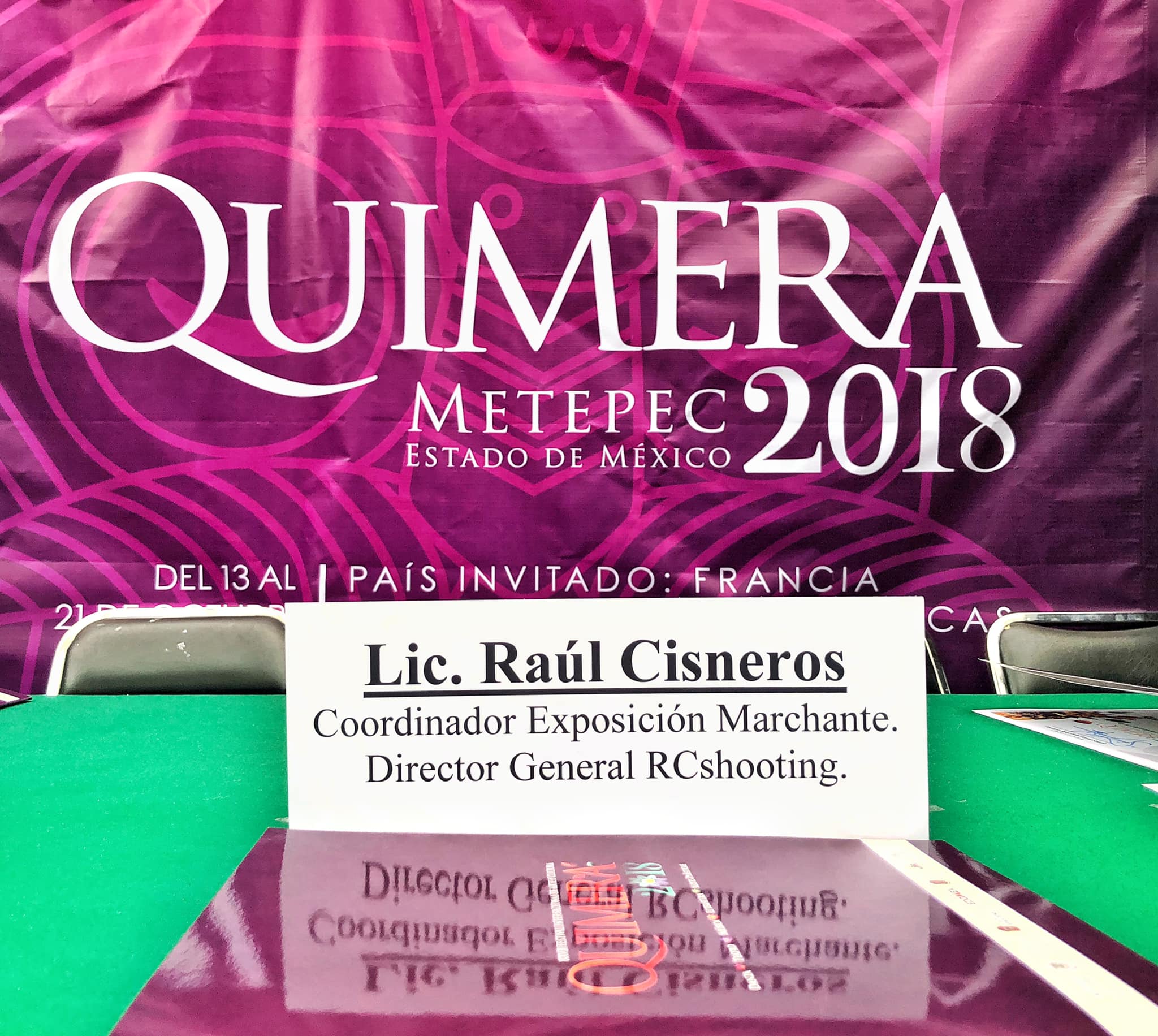 Raúl Cisneros QUIMERA Metepec 2018. RCSHOOTING